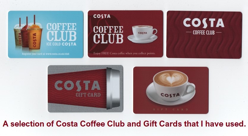 Costa cards