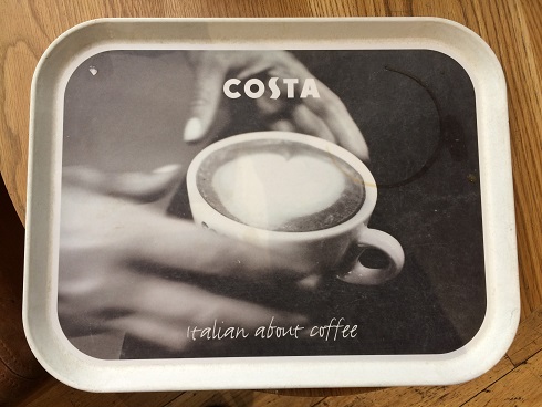 Costa Cup tray