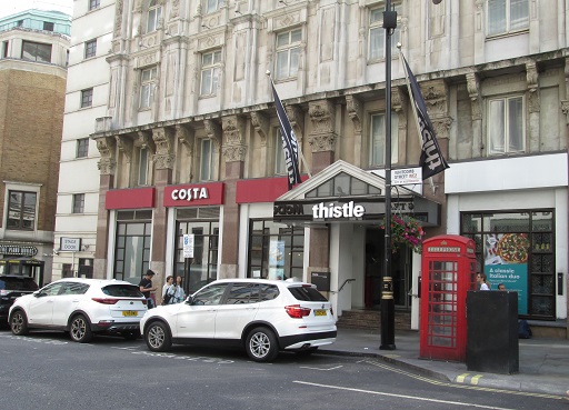Costa Thistle Hotel, Piccadilly, London